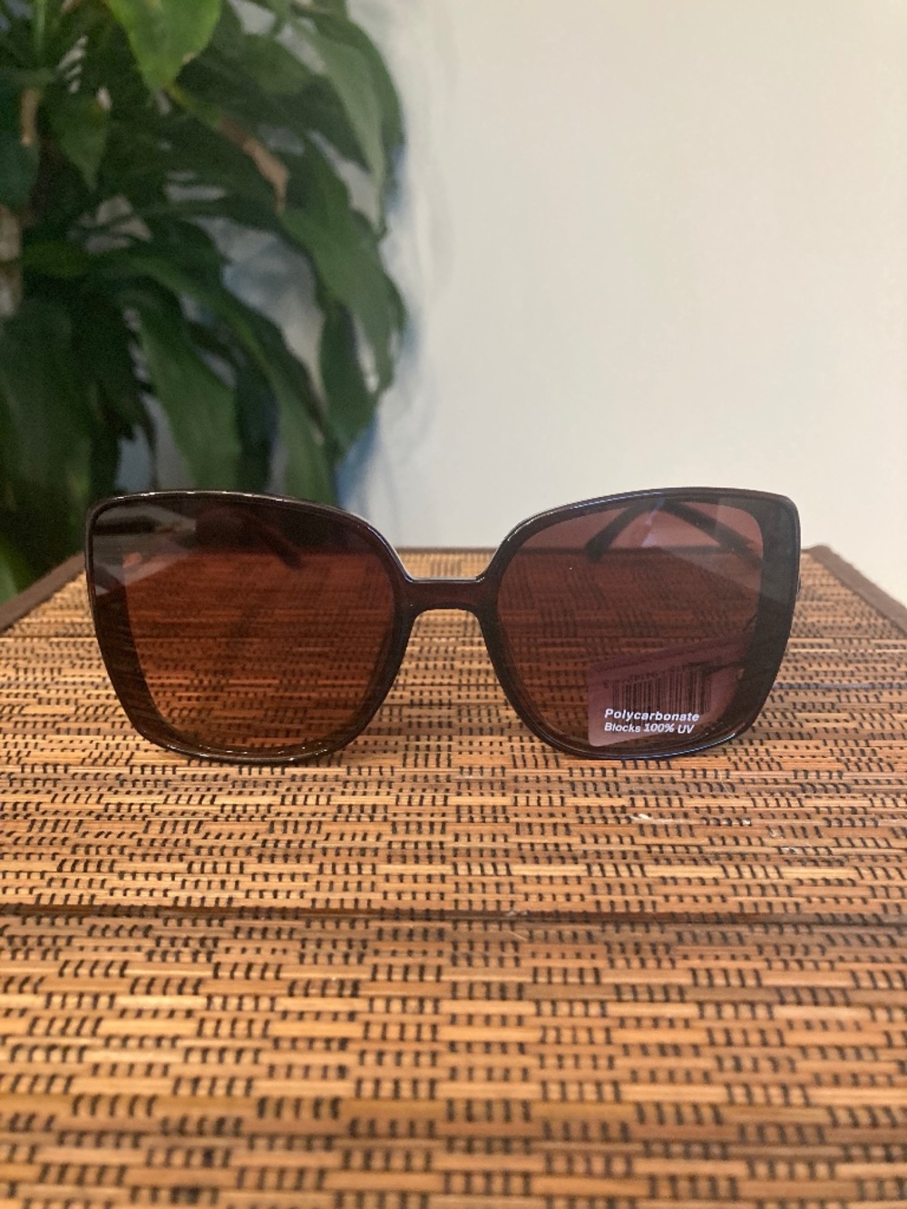 Polycarbonate Oversized Round Lens Sunglasses (MP55329AP)